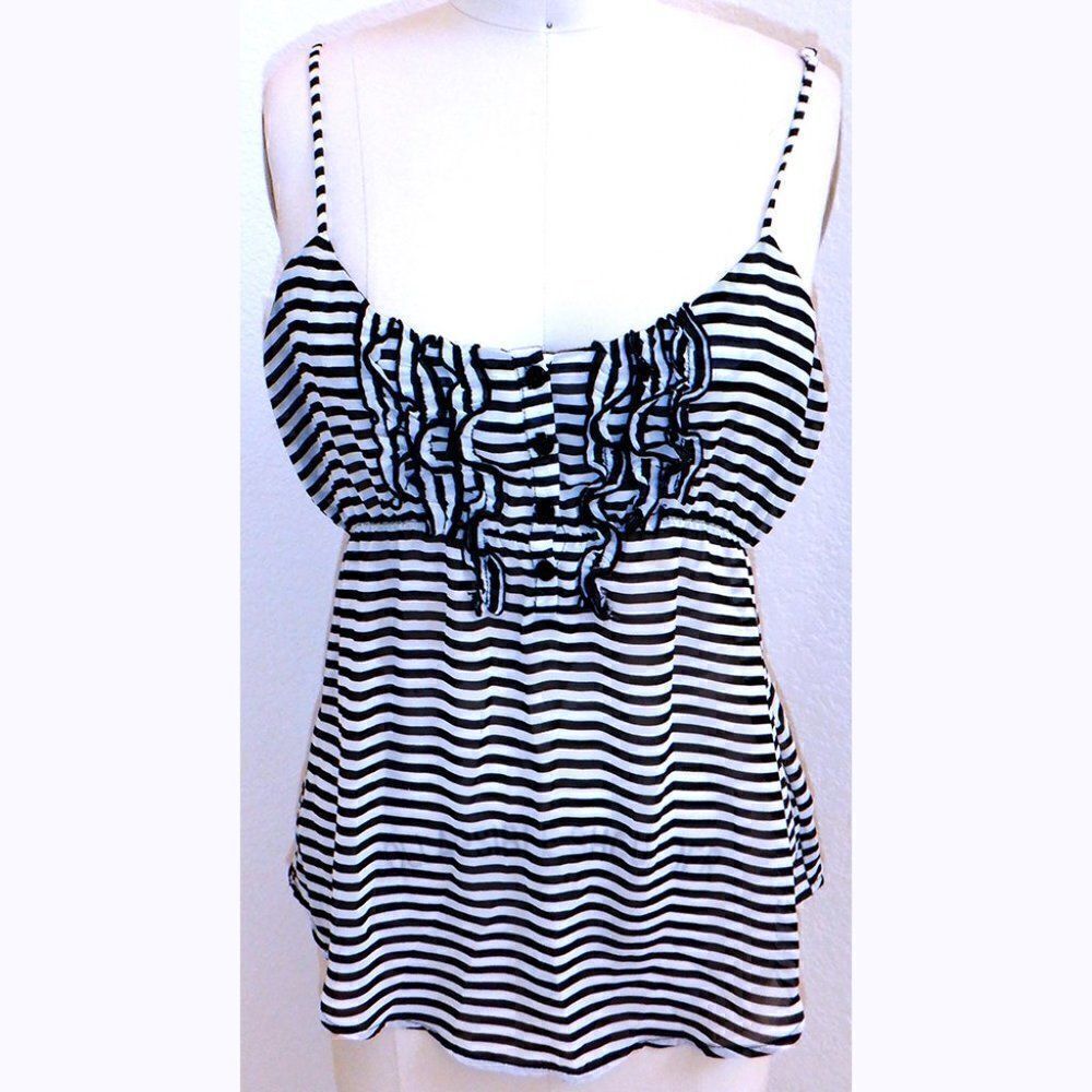 Living Doll sheer babydoll summer top